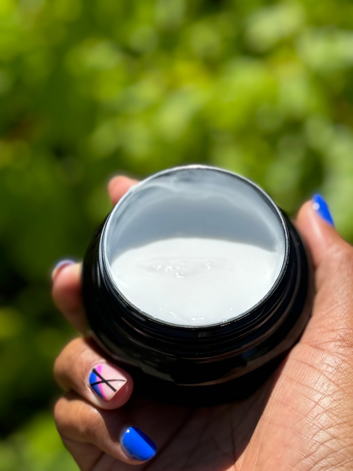 Black background with plants
