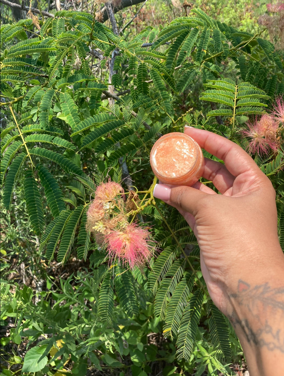 Edible fruity Lip scrub