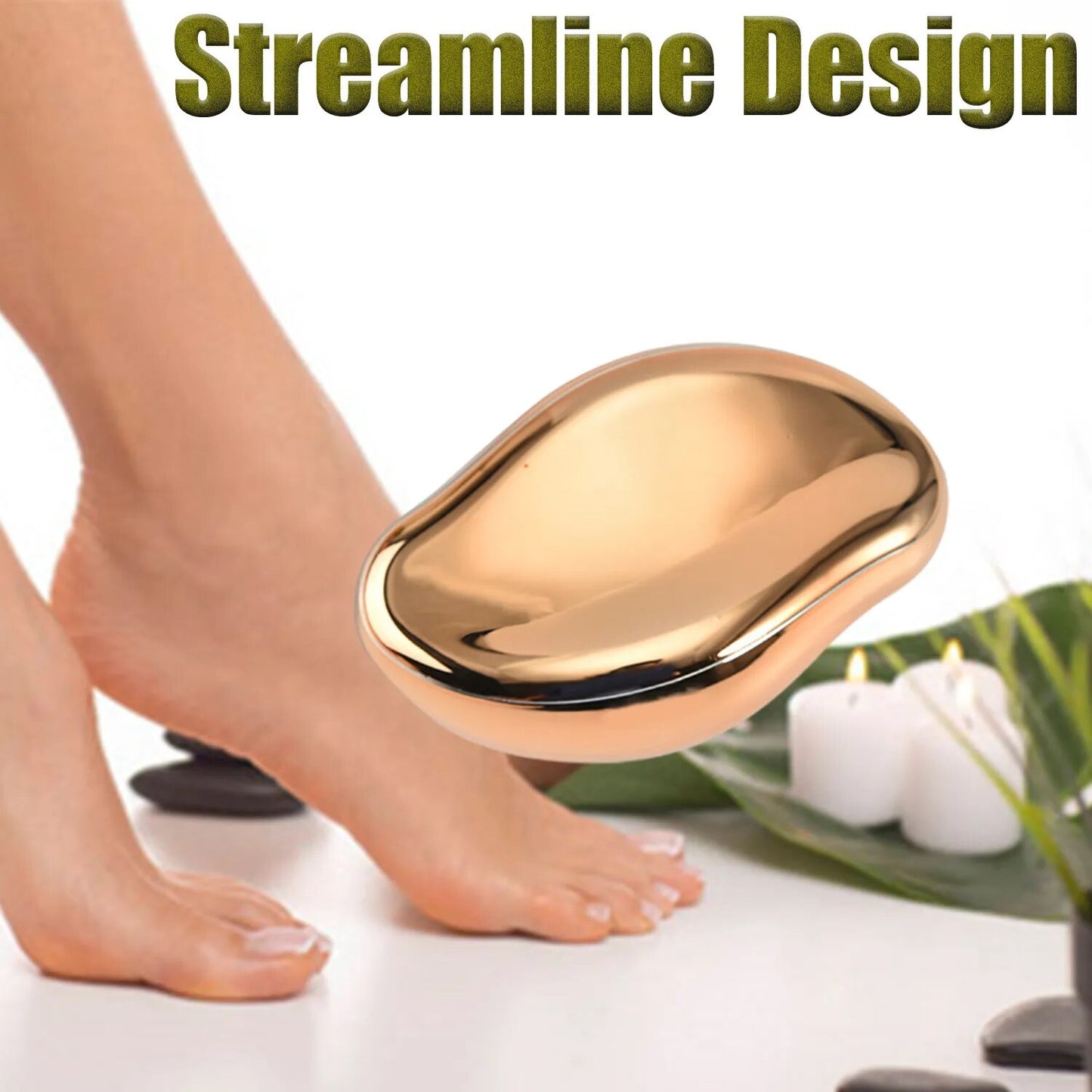 Exfoliate Tool,Foot Hard Dead Skin Pedicure Remover,Scrubber Artifact Peeling,Nano Frosted Surface Plate File Fine Hair Pedicure